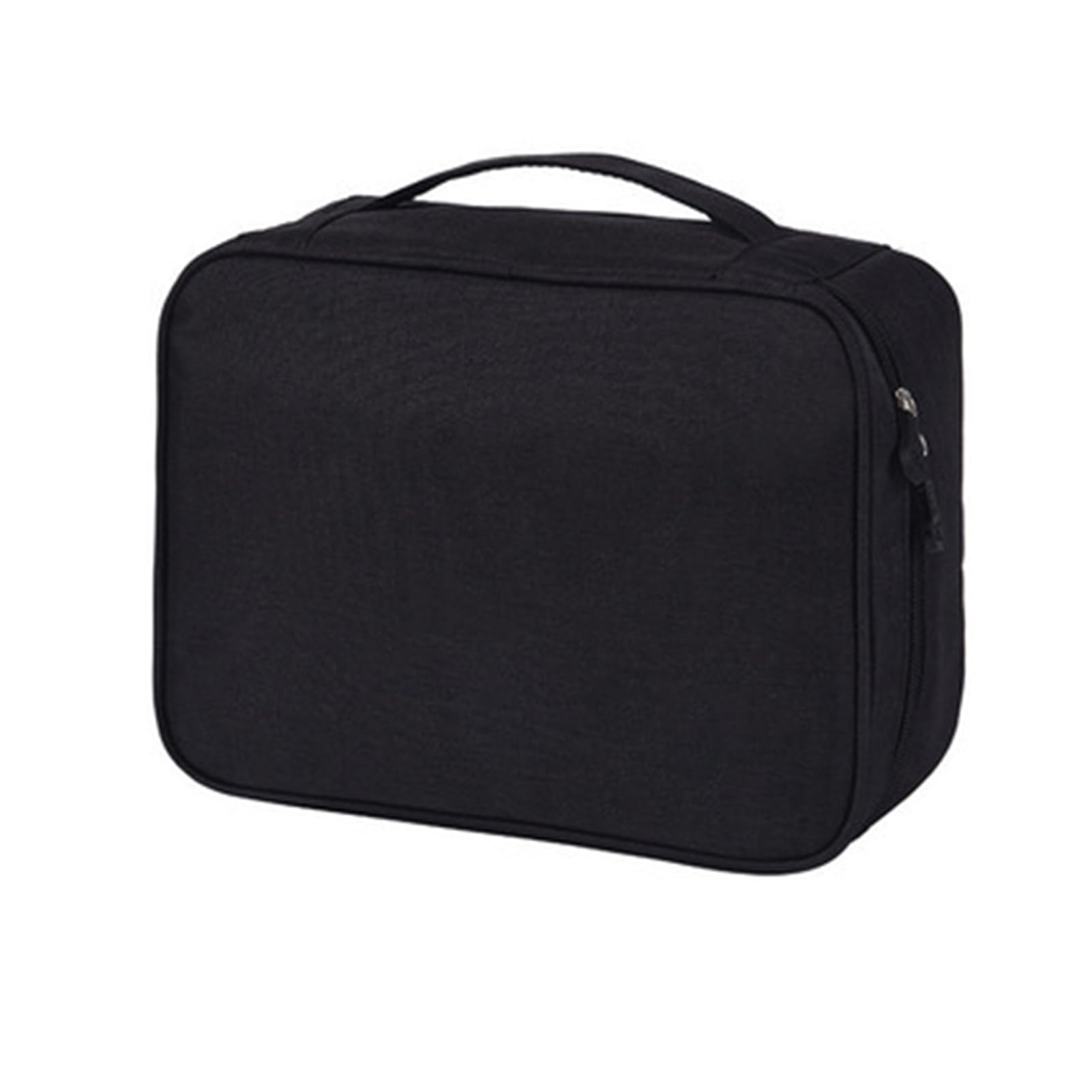Ejoyous Borsa da Viaggio Organizer per Elettronica, Custodia per Cavi in ​​tessuto Cationico 9,6 X 7,1 X 4 Pollici con Divisori Regolabili Cinghie Elastiche Superficiali Impermeabili per Viaggi