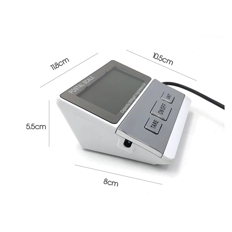 Amazon｜デジタルはかり デジタル郵便スケール 200 キロ荷物計量