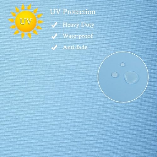 Waterproof Rattan Patio Cushion Covers - 6pcs Removable Seat Pads for Indoor/Outdoor Furniture, 23x60x55cm, Durable & Stylish Chair Accessories