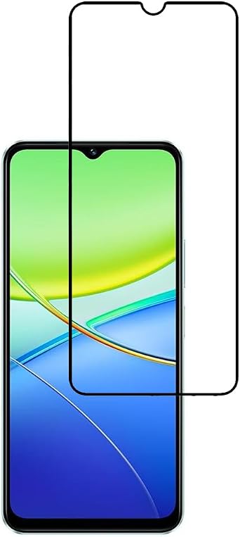 2 Packs Screen Protector for vivo Y37 / Vivo Y37m V2357EA,Full Coverage Tempered Glass HD Clear Screen Guard for vivo Y37 / Vivo Y37m V2357EA