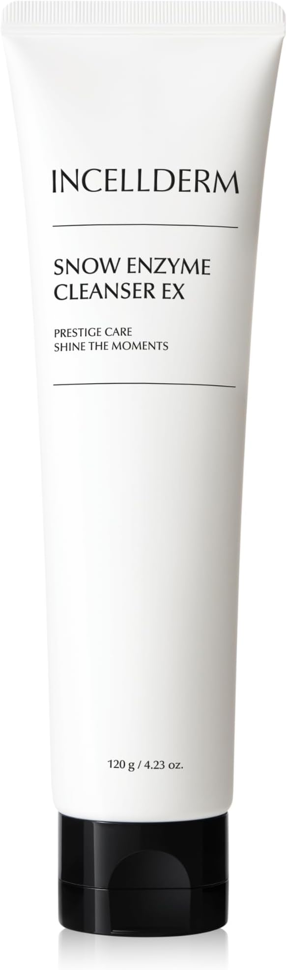 INCELLDERM Snow Enzyme Cleanser, Makeup Remover, K-beauty Cleansing Foam 120g