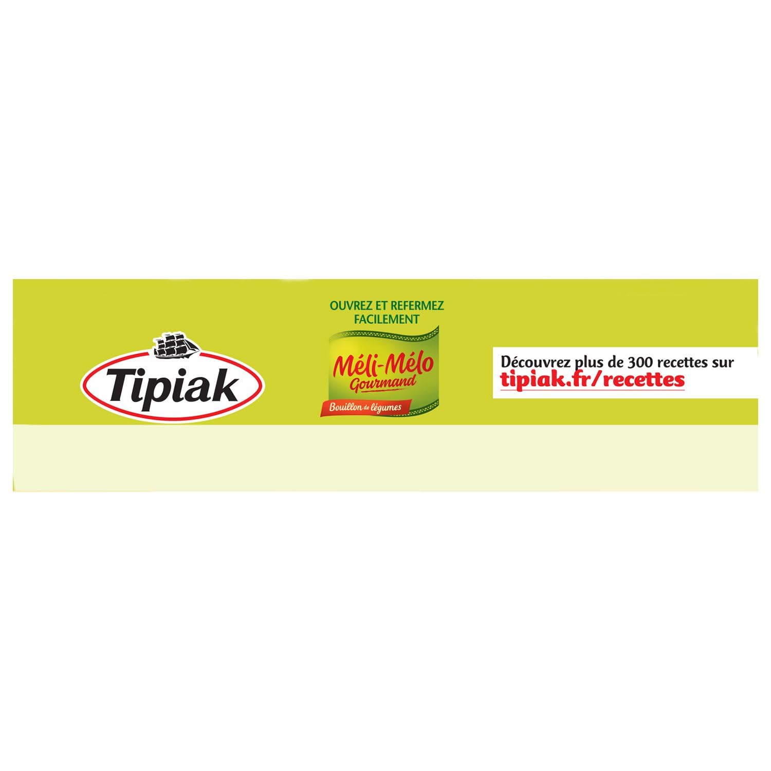 TIPIAK - Méli-Mélo Gourmand Blé Lentilles Orge Pois - Bouillon de légumes · Prêt en 10 min - les 2 sachets de 165 g - 330g - Le Lot De 4