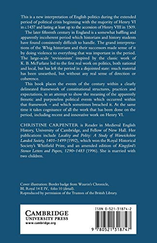 The Wars of the Roses: Politics and the Constitution in England, c.1437-1509 (Cambridge Medieval Textbooks) - Image 2