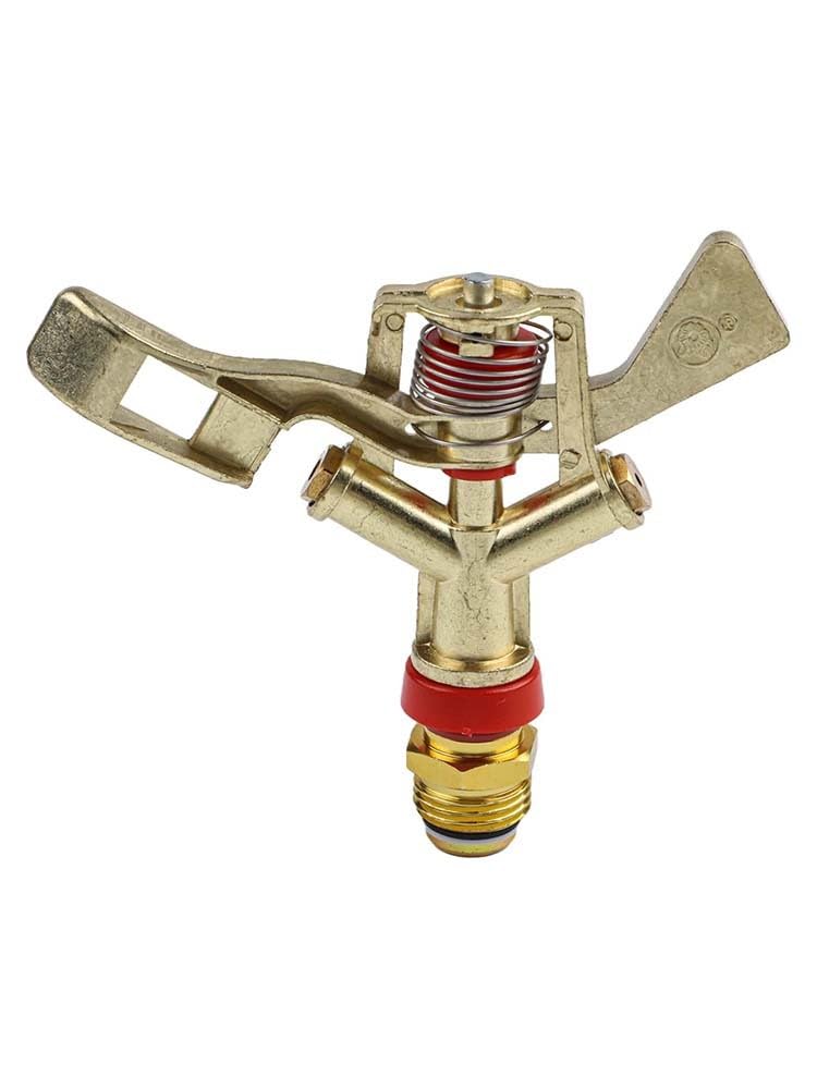 Messing-Sprinkler, 30,5 cm Außengewinde, verstellbare Grad-Rotation, Gartenbewässerungskopf, Rasen, Landwirtschaft, Bewässerung