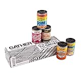 Gather Gourmet Cocktails Flavour Collection | Luxury Canned Cocktails | 150ml | 5 pack | Gift Pack | Taster Box | 13% ABV |