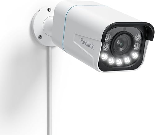 Miniatura 7 de REOLINK Cámara IP PoE de vigilancia de seguridad 4K, detección humana/vehículo, 1xRLC-810A y cámara PoE de zoom óptico 5X RLC-811A con visión
