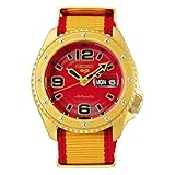 [セイコー] SEIKO 5 SPORTS 自動巻き メカニカル ストリートファイターV コラボ 限定モデル 腕時計 メンズ セイコーファイブ スポーツ SRPF24K1 ザンギエフ レッド×オレンジ 海外モデル [並行輸入品]