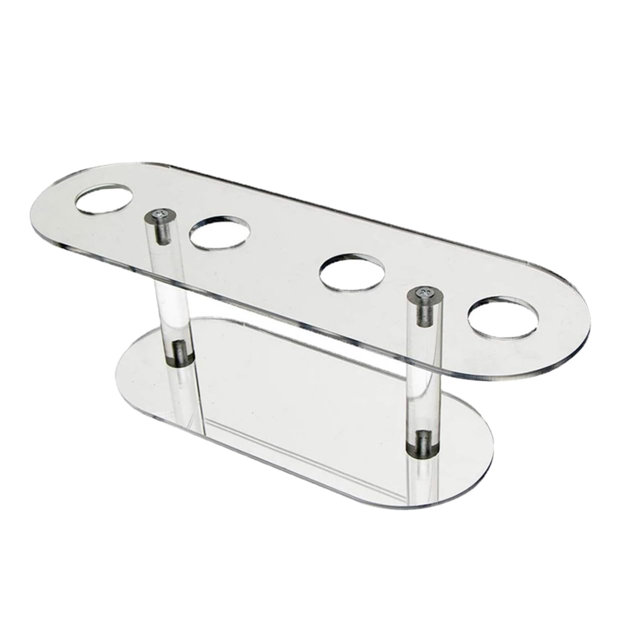 LALADEFIEE Ice Cream Stand Cone Display Stand Charcuterie Tray Cupcake Rack Displaying Cone Stand Desktop Cone Holders Clear Tray Monitor Stand Displaying Cone Holder Transparent Acrylic