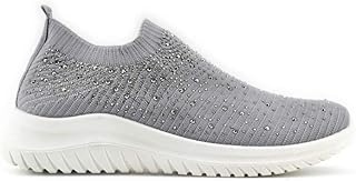 MODELISA - Zapatillas Deportivas Correr Gimnasio Casual Zapatos para Deporte con Cordon Mujer