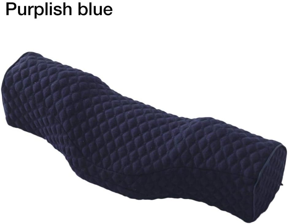 Side Sleeper Pillow for Neck & Shoulder, Support for Back, Stomach, Side Sleepers, Orthopedic Contour Pillow,Blue