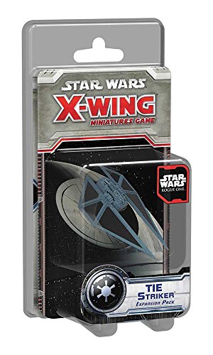 Star Wars X-Wing 1st Edition Miniatures Game TIE Striker EXPANSION PACK - Agile, Lethal TIE Striker! Strategy Game for Kids & Adults, Ages 14+, 2 Players, 30-45 Min Playtime, Made by Atomic Mass Games
