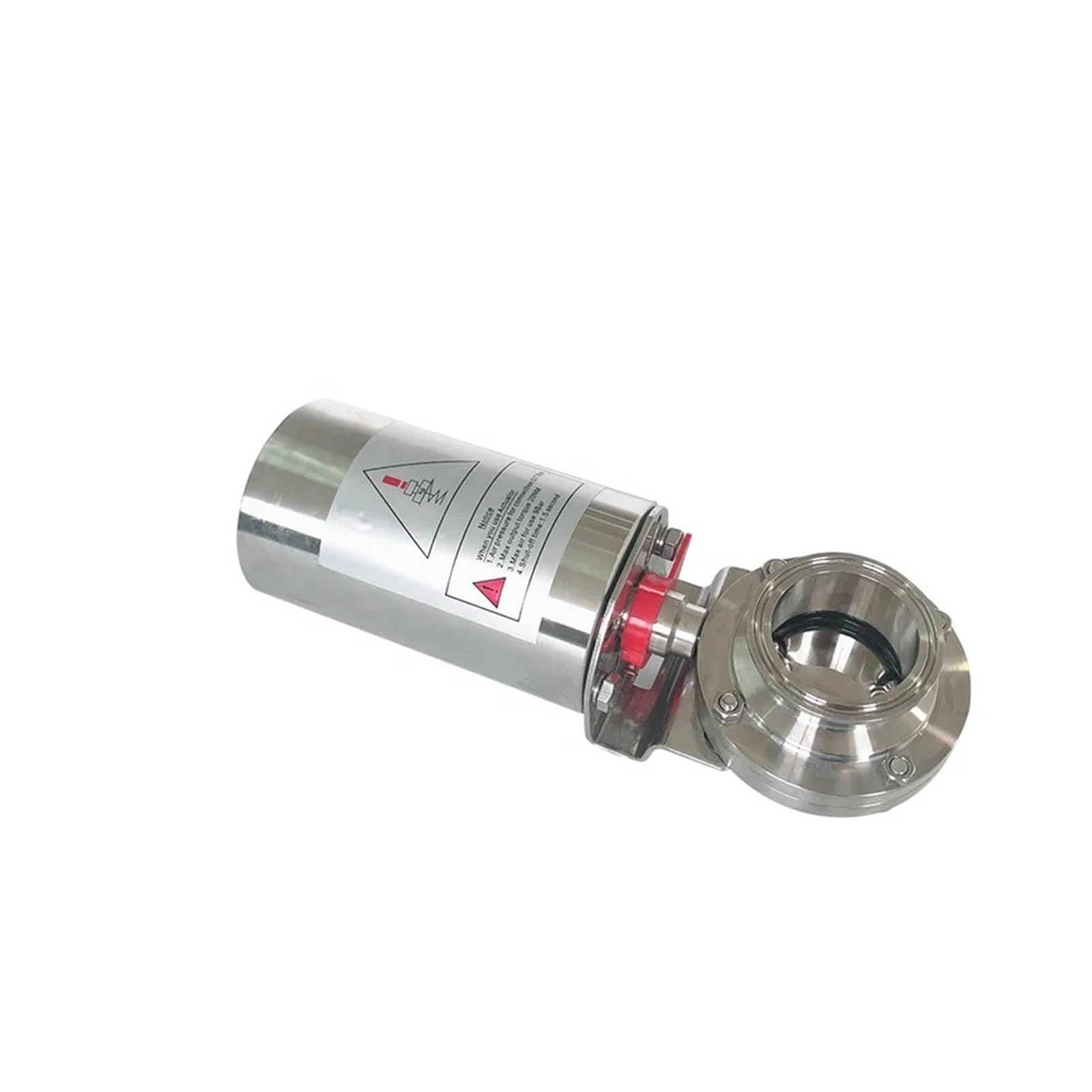 NYRXRYTCA Industry ss 304 316 Stainless Steel tri clampic Butterfly Valve
