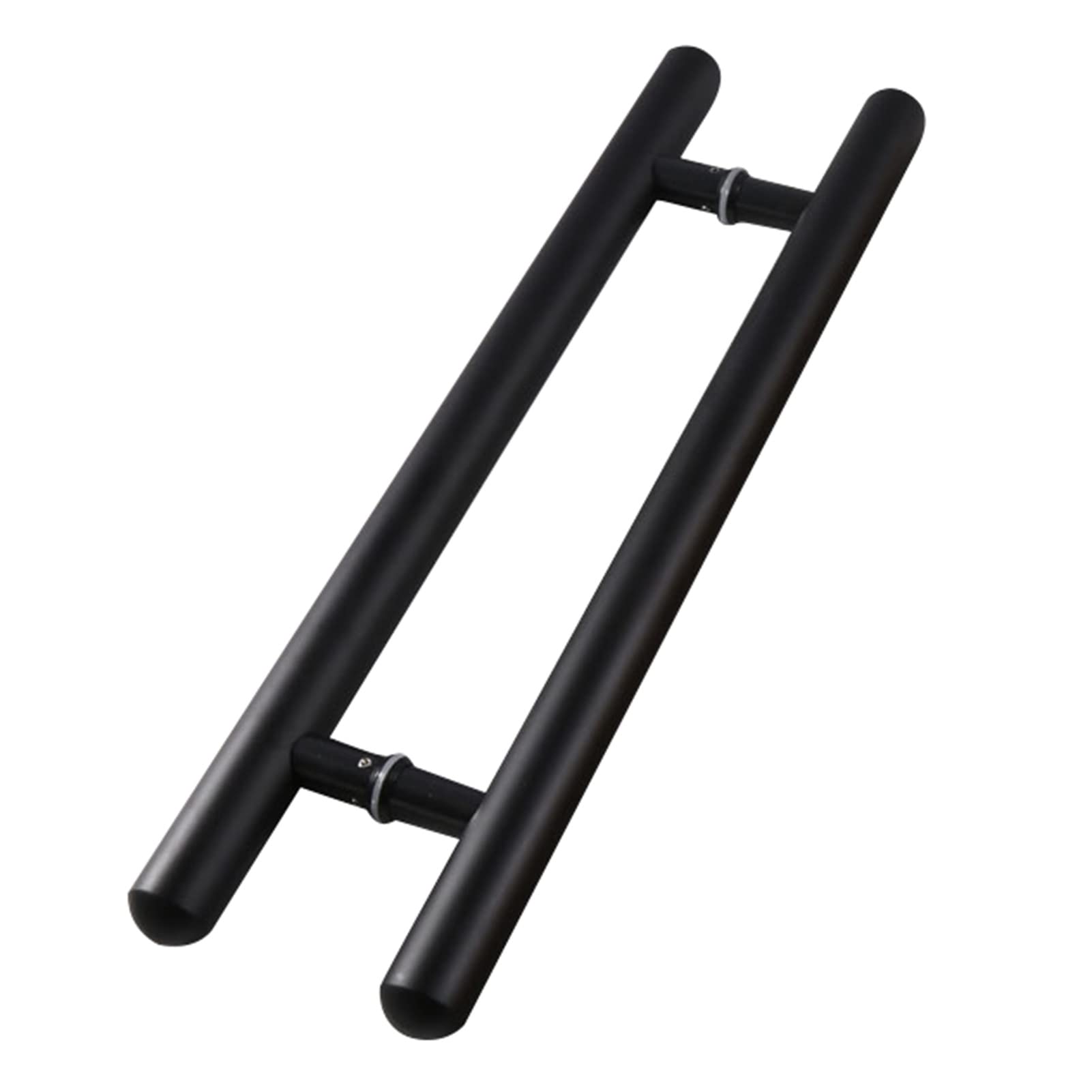 Bathroom Entry Interior/Exterior Gates Handles,Door Pull Wood Door Handle Push Pull for Sliding Barn/Shower Doors, Two Sided Cabinet Door Knob Grip(Black,150cm/59inch)
