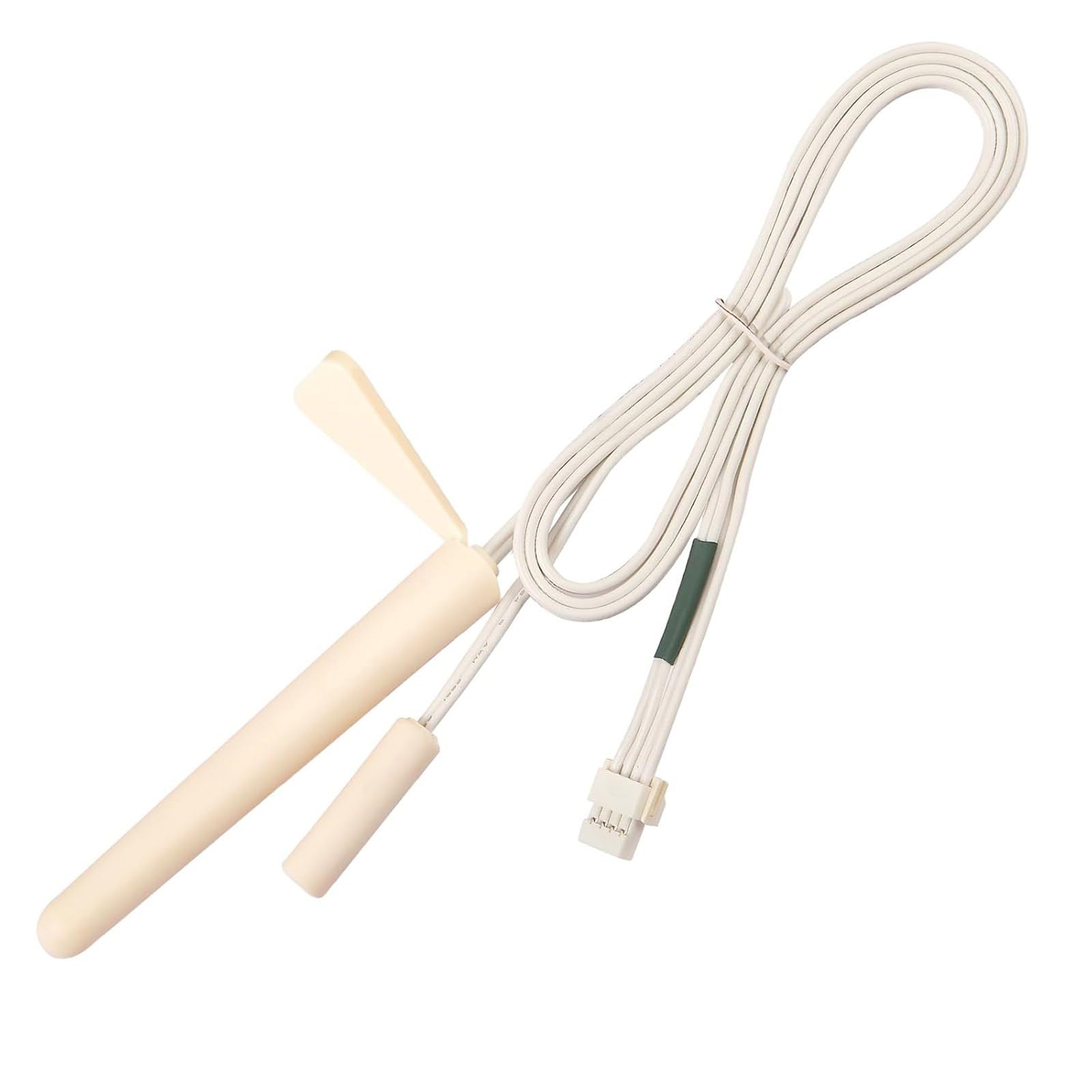 Shurhome 242278801 Refrigerator Thermistor Round Head Temperature Detector Easy Install Replacement Refrigerator Temperature Sensors Probe