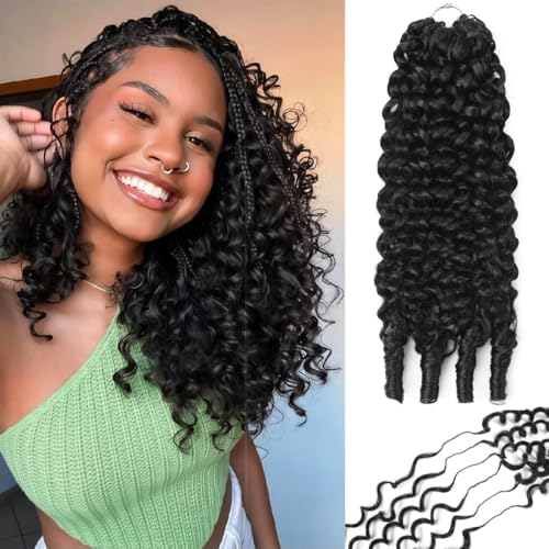 Amella Burmese Curly Crochet Human Hair