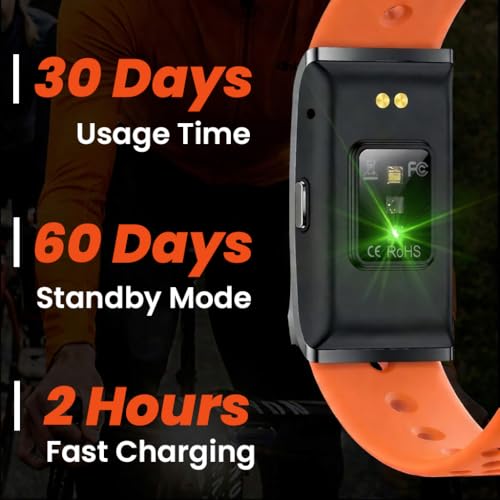 Image of elixir LOOP Activity & Fitness Tracker with 30 Days Battery Life | 24 /7 Activity Tracker | Advanced HRV | Blood Pressure | Sleep & Stress | 120+ Sports Modes | Improve Recovery & Wellness (Denim)