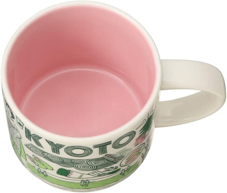 Starbucks JAPAN Kyoto Been There Series Across the Globe Collection Coffee Mug 14 Ounce