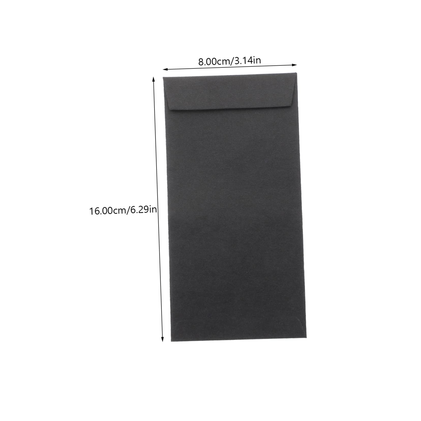 NUOBESTY 120pièces Enveloppes Autocollantes Pour Noir Pochettes Budget Multifonctions Pour Stockage Bijoux Billets Et Accessoires Pratique Pour Organisation Quotidienne