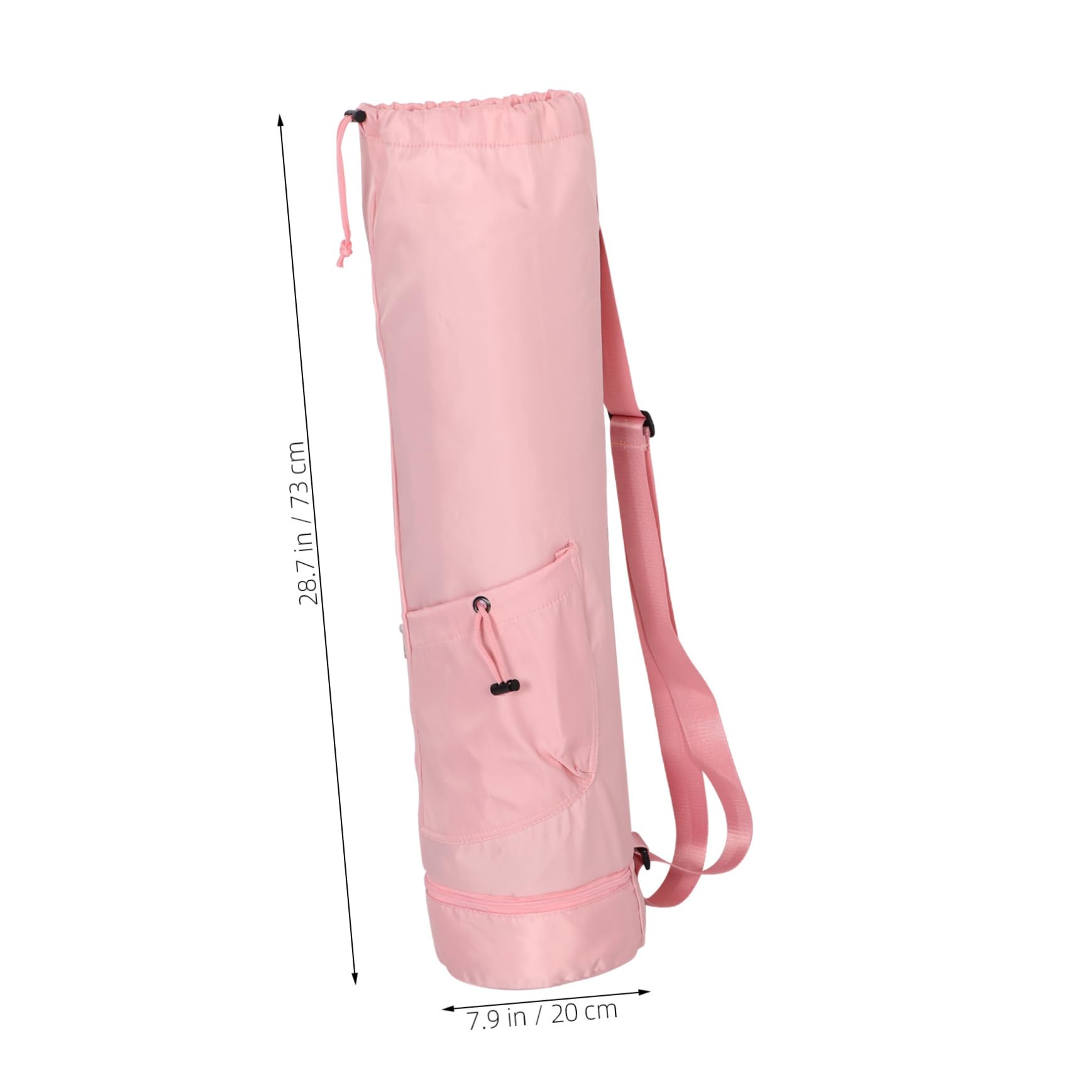 Mikikit Multifunctional Yoga With Water Bottle Pocket And Bottom Wet Compartment Sturdy And Easy To Clean Adjustable Strap For Comfortable Carrying