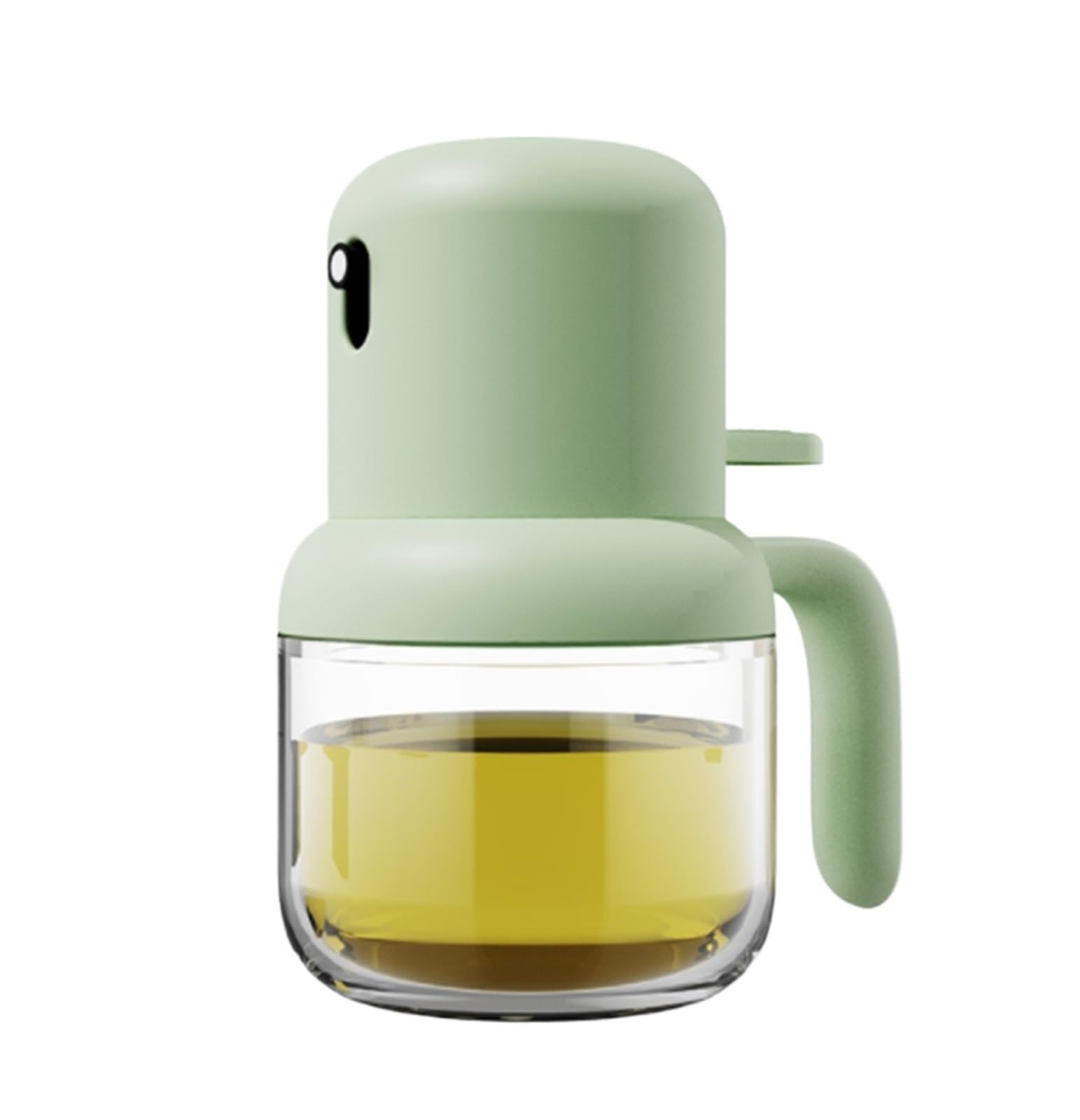 CVdrtyED Frying Oil Dispenser Liquids Glass Olive Oil Dispenser Bottle, Push-type Suitable For Barbecue Air Fryer Sprayer Countertop Bbq(Grün)