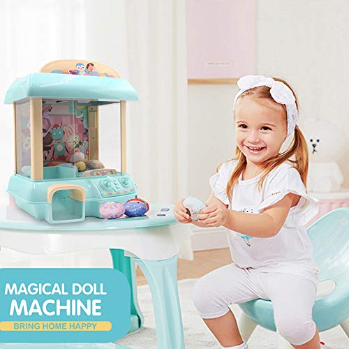 GMAXT Claw Machine,C1 Claw Toy,2.4G Remote Control Automatic or Manual Dual Mode Mini Claw Machine, Intelligent System with Music and Lighting, Giving Children The Best Gift