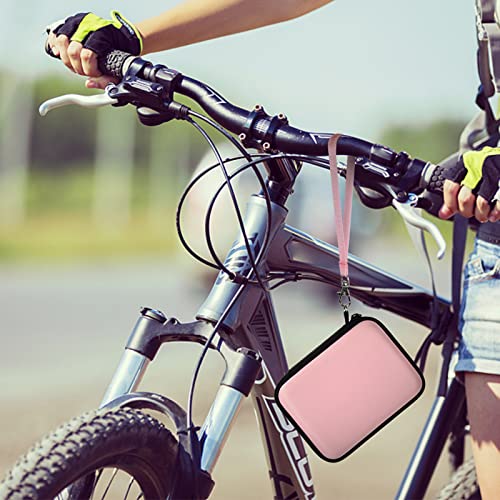 Vlogging Camera Case Compatible With Femivo/For Iweukjlo/For Vetek/For Oiexi 4K 48Mp Digital Cameras For Youtube. Vlog Camera Carrying Storage For Lens, Cable And Other Accessories (Pink) #TOP6