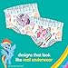 Pampers Easy Ups Pull On Training Pants My Little Pony, 3T-4T, 124 Count with Sensitive Water Based Baby Wipes 4X Pop-Top Packs (336 Count)