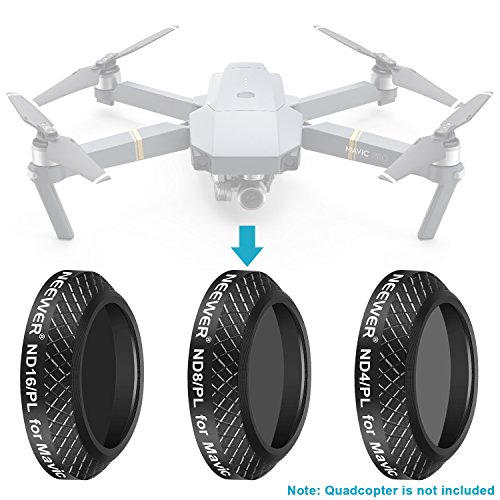 Neewer Kit di 3 Filtri per Drone Quadricottero DJI...
