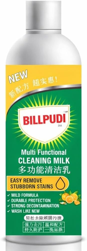 Milk Cleaner 100 ML | Multi-Purpose Liquid Cleaner for Kitchen, Bathroom & Home | Removes Grease, Oil, Rust & Stains from Utensils, Tiles, Sink & All Washable Surfaces (1, 100 ML)
