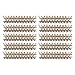 Produktbild 10er Set Jägerzaun Gartenzaun Set | Zaunfelder im Maß 250x120 cm (Breite x Höhe) + 20 x Querriegel 7x250 cm | aus braun druckimprägniertem Kiefer/Fichte Holz | Scherenzaun | Vorgarten-Zaun | Holz-Zaun