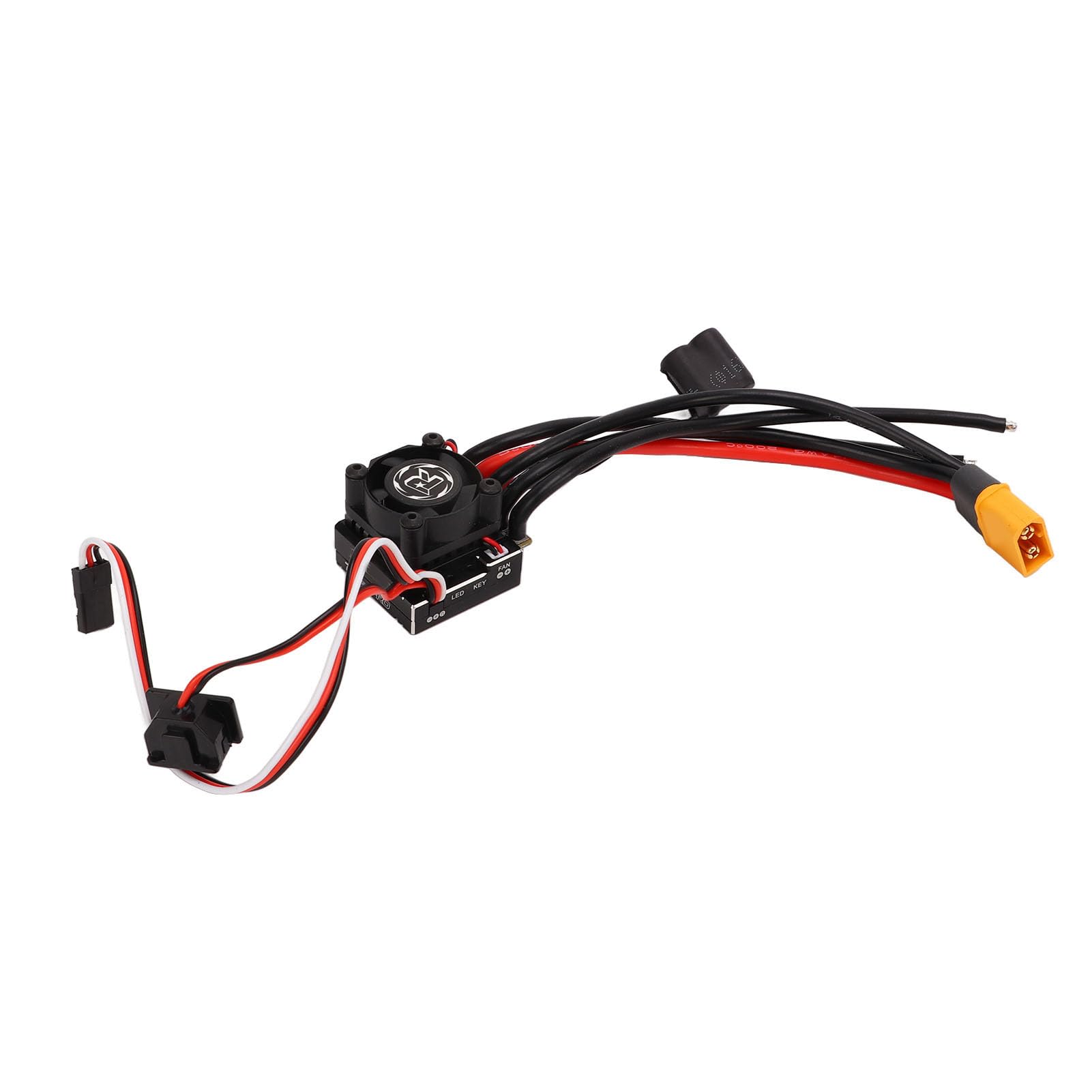 TS80A bezszczotkowy ze stopu aluminium i tworzywa sztucznego RC ESC z wtyczką XT60 indukcyjny elektryczny regulator prędkości ESC do samochodów RC