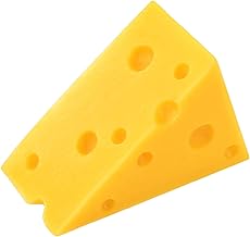 Artificial Cheese, 1:1 Scale Fake Cheese Simulation Triangle Cheese Realistic Dessert Food for Home Kitchen Bakery Shop Display Photography Props
