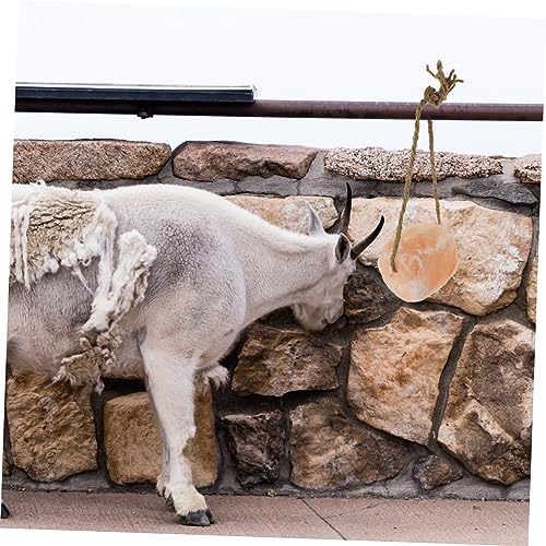 DOITOOL Bloco De Sal Para Lamber Animais Suplementos Nutricionais Para Cavalos Gado Pendurado Comida