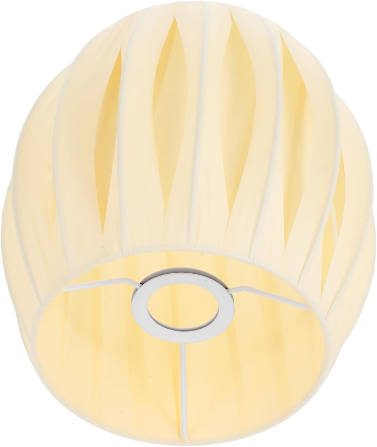 Homoyoyo Modern Fabric Drum Lampshade Frame Compatible Replacement for Table and Floor Lamps Elegant Design for Decoration Easy Installation Versatile Lighting