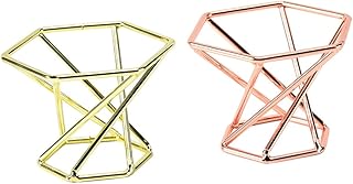 2 soportes de polvo de acero inoxidable, eleg...