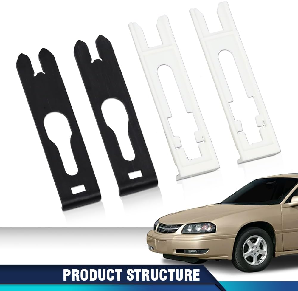 PIT66 Headlight Retaining Clips Kit Compatible with Buick Century 97-05,Fit Chevy Blazer 98-05/Fit Impala Monte Carlo 00-05/ Fit S10 98-04,Fit GMC Jimmy 98-01/Fit S-15 Sonoma 98-04