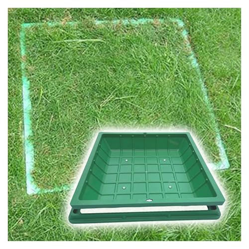 Couvercle de regard carré avec trou de levage idéal pour parcs et espaces verts - 2