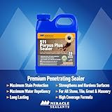Miracle Sealants 511 Porous Plus Premium Countertop, Stone, and Tile Sealer, Quart