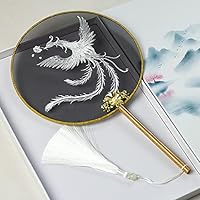 Algopix Similar Product 15 - Translucent Silk Embroidered Round