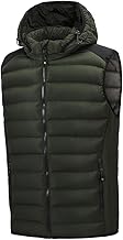 TONY BACKER Men's Vest Lightweight Autumn Winter Sleeveless Sleeveless Jacket Casual