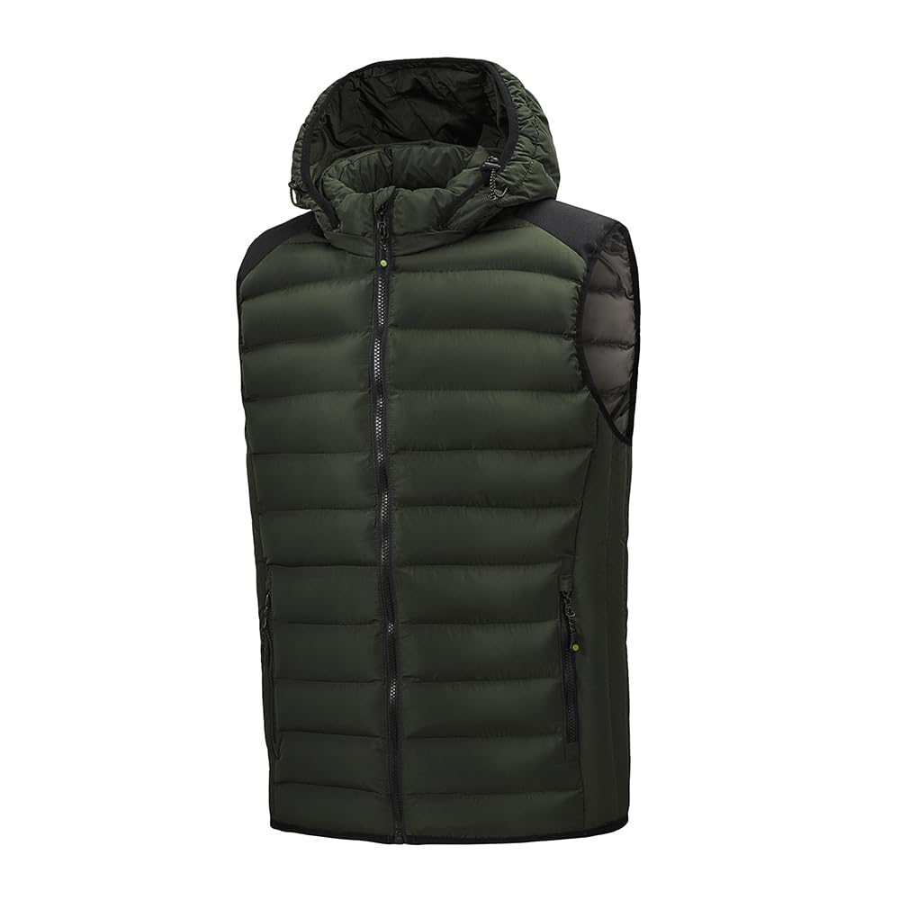 TONY BACKER Gilet Uomo Leggero Autunno Inverno Senza Maniche Giubbotto Smanicato Giacca Senza Maniche Uomo Casual