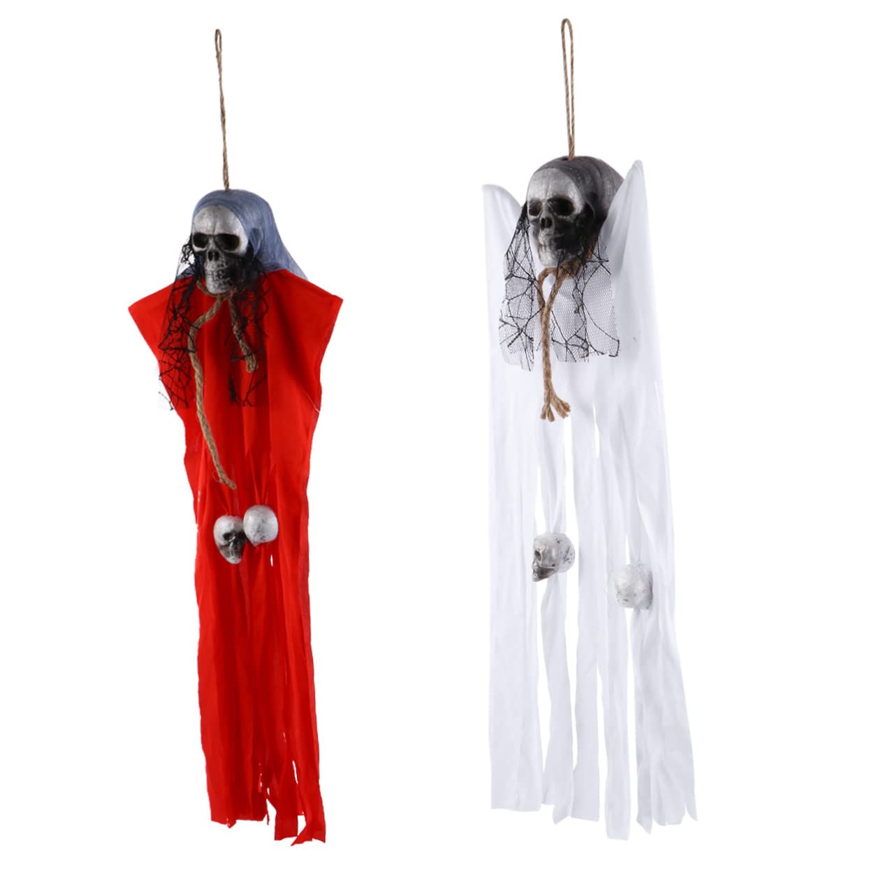 BESPORTBLE 6pezzi Decorazione da Appendere per Halloween di Fantasmi Pendenti per Porte Accessori per Feste e Decorazioni Spettrali Atmosfera da Halloween Garantita