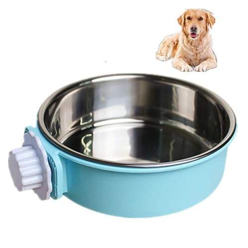 NA 2 en 1 cuenco para perro, cuencos para perros con soporte de acero inoxidable para mascotas