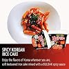 Buldak Tteokbokki Korean Rice Cake Instant Korean Snack Tteok Tteokbokki Rice Cake (spicy, 1)
