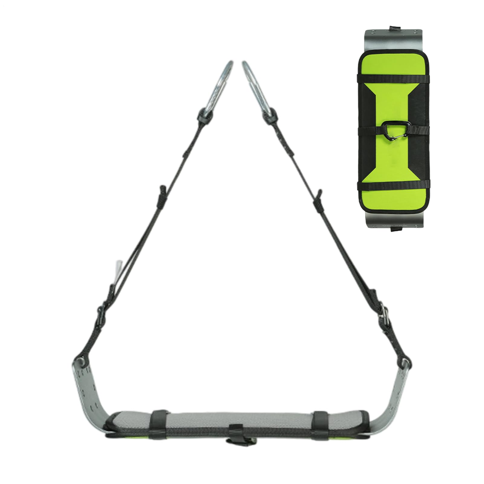 Arnés De Escalada: Cinturón para Trepar Árboles De 50x19x12 Cm, Silla De Montar De Seguridad Cómoda, Equipo De Soporte para Escalada En Roca, Equipo De Montañismo para Acampar para Entrenamiento