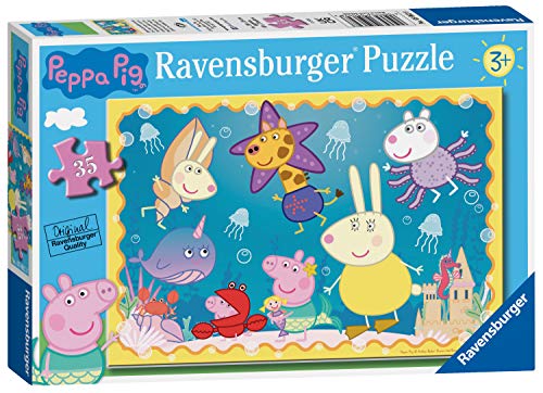 Preisvergleich Produktbild Peppa Pig Ravensburger 5062 Unterwasserabenteuer 35-teiliges Puzzle
