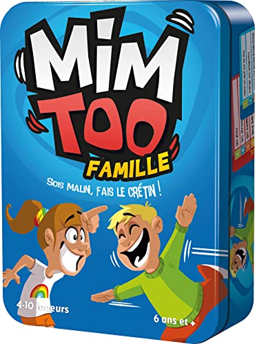 Asmodee Cocktail Games | Mimtoo : Famille (Editon 2022) | Jeu de Société | Jeu d'ambiance | A partir de 6 Ans | 4 à 10 Joueurs | 20 Min