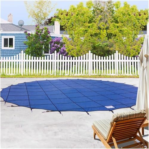 Bâche d'hiver robuste pour piscine creusée - Solution de sécurité pour toutes les saisons