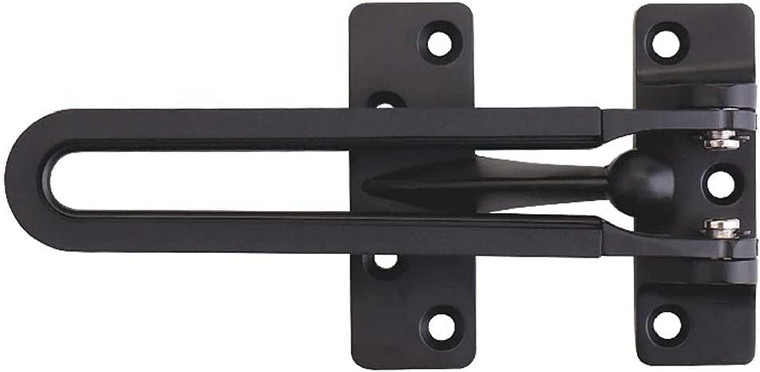 SFJSFIMQ Door Safety Chain, Latches Lock,Anti-Theft Mute Buckle Casting Security Guard, Heavy Duty Latch for and Home