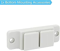 Vista 4 de KISKIZ Kit de piezas de repuesto extra largas para puerta de bebé, puertas retráctiles, puerta extra ancha para perro, juego completo de accesorios